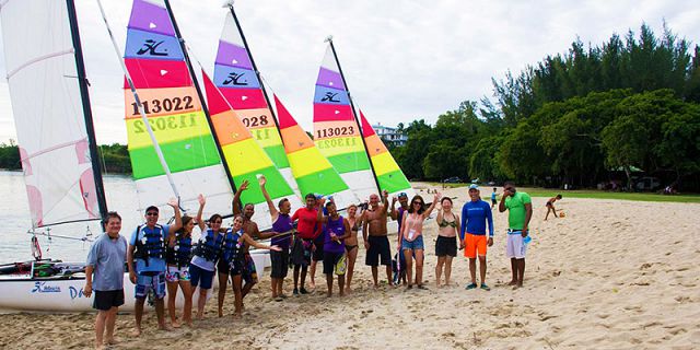 Windsurfing beginners lesson at mont choisy (3)